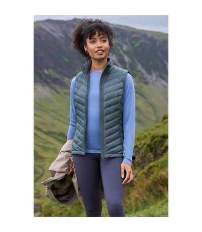 Womens/ladies extreme ii featherweight gilet green Mountain Warehouse