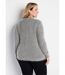 Pull maille douce effet poilu-2