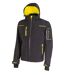 Veste softshell manches longues - Homme - UPFU187 - noir et jaune