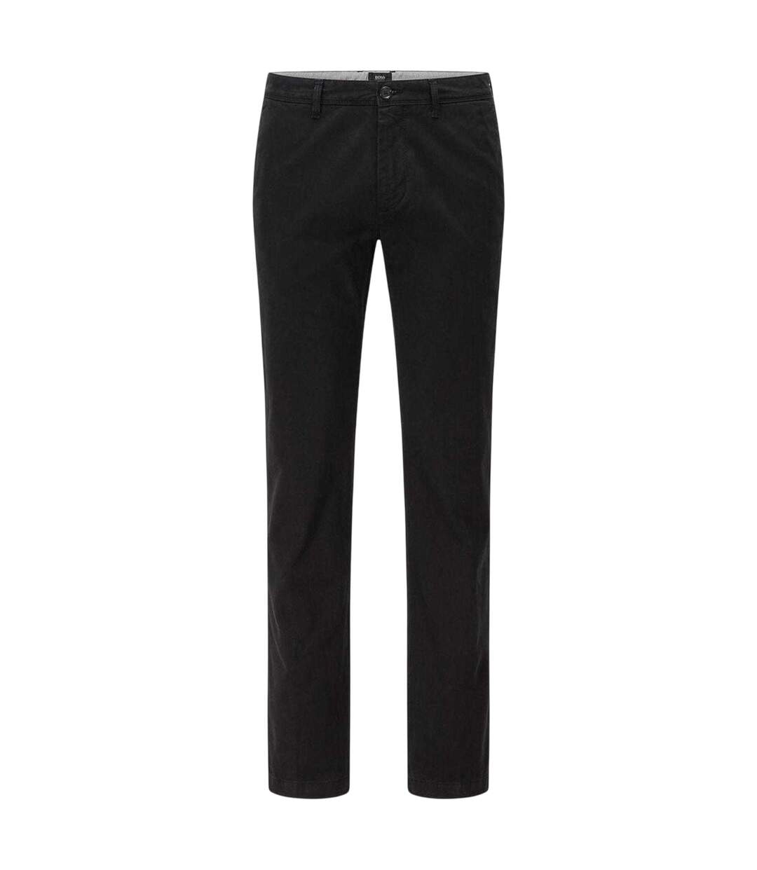 Pantalon Motif/style Uni Crigan2 Homme Noir Boss-1