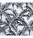 Nappe Antitache Imprimée Palmier 180cm Gris-2