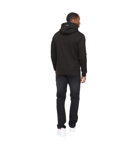 Mens Carrimoore Hoodie Black Crosshatch