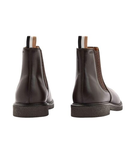 Bottines Chelsea Tunley Homme Marron Boss