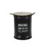 Lot de 3 Coffres Bidon Design Indus 51cm Noir-3