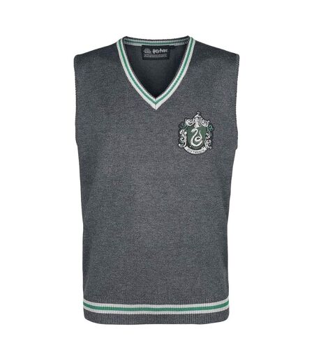 Sweat Sans Manches Slytherin Homme Noir Harry Potter