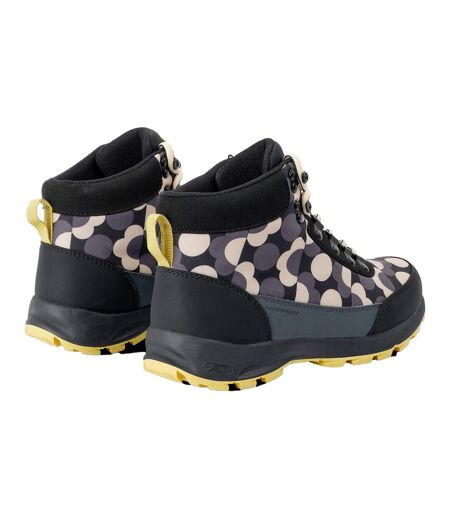 Bottines De Randonnée Orla Kiely Femme Noir Blanc Regatta