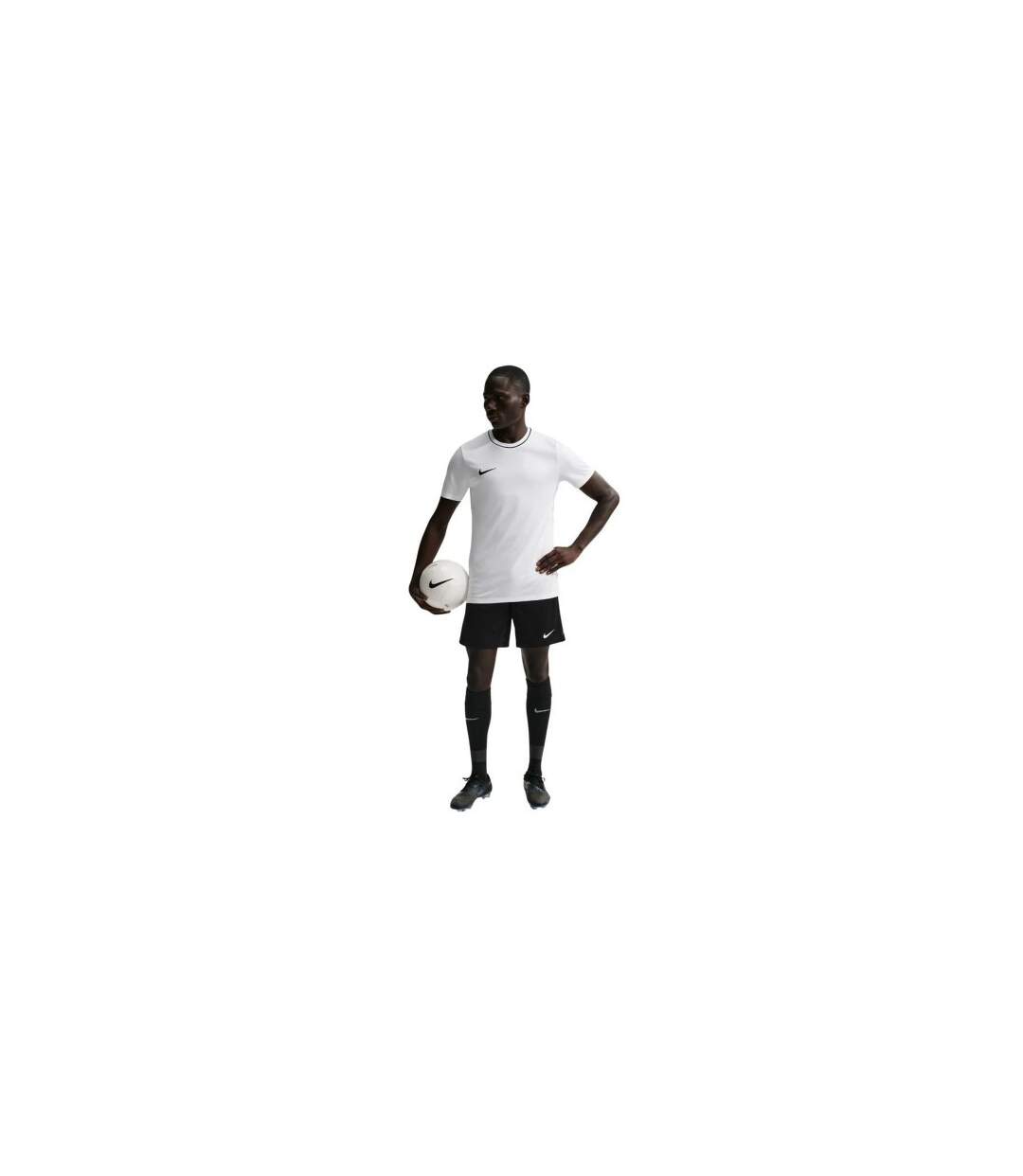 Mens Park 26 Contrast Piping Short-sleeved Jersey White Nike-1