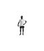 Mens Park 26 Contrast Piping Short-sleeved Jersey White Nike-1