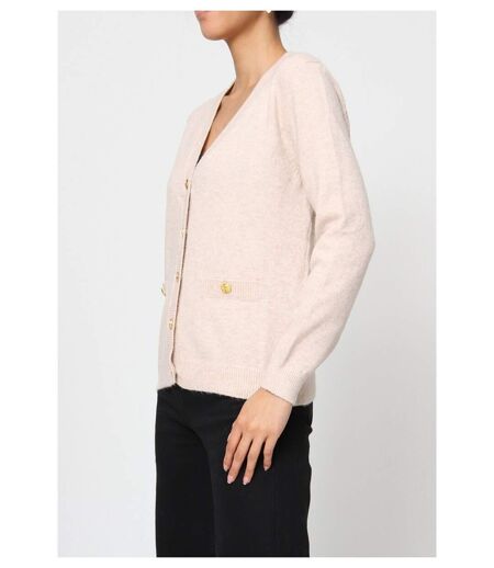 Pull Cardigan col v