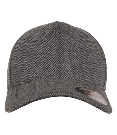 Casquette De Baseball Noir Gris Chiné Flexfit