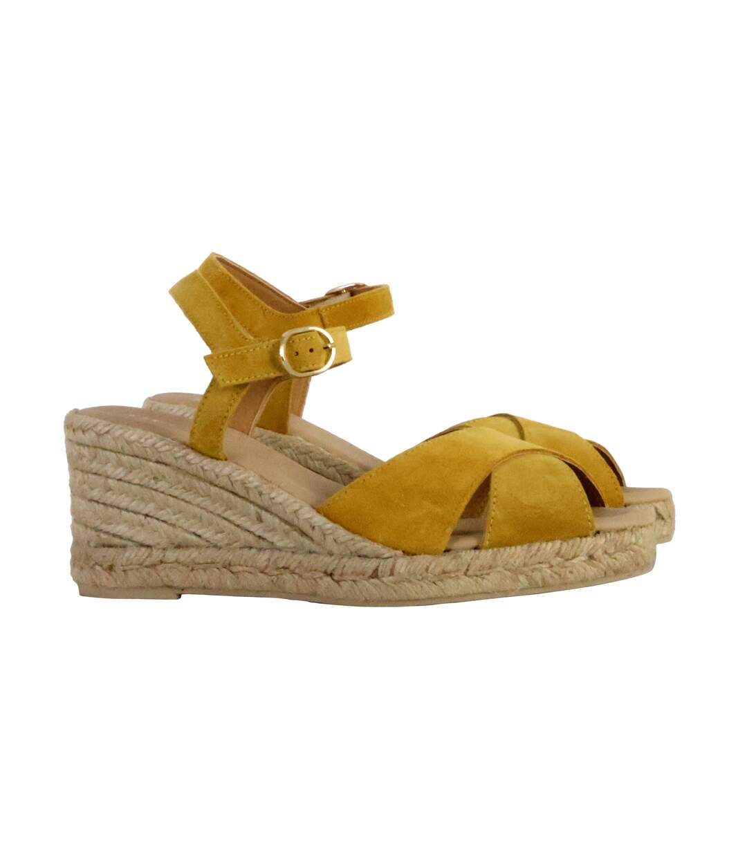 Sandales Compensées Cuir Geox Gelsa-3