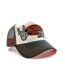 Casquette Noir/Blanc/Rouge Homme Von Dutch TPATCHES04 - Taille unique