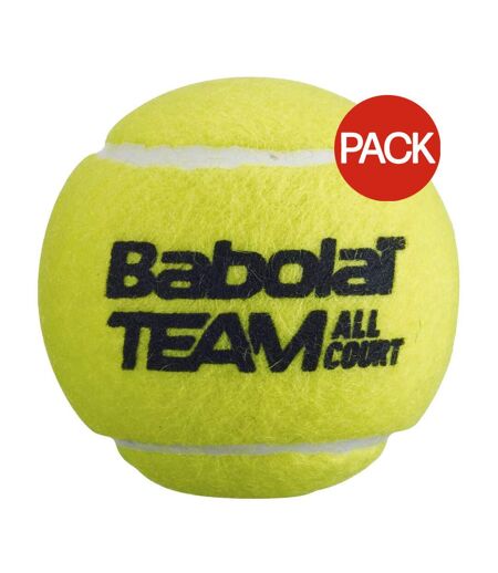 Balles De Tennis Taille Unique Jaune Babolat