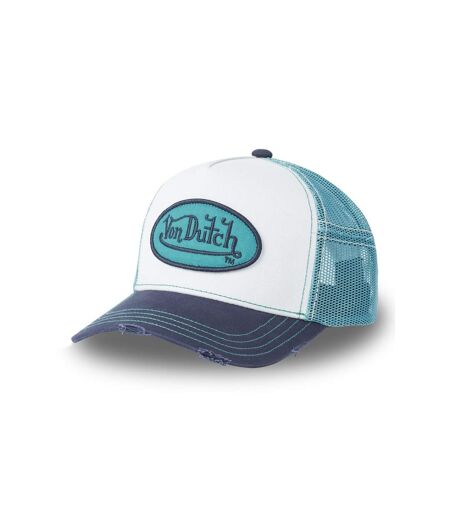 Casquette Trucker avec filet Blu Camouflage Vondutch