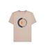 T-shirt Style Cible Homme Beige Gris Lambretta-2