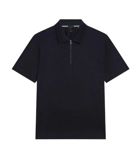 Polo Motif/style Texturé Homme Bleu Marine Ted Baker
