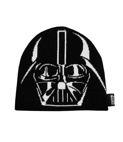 Star Wars Face Darth Vader Beanie (Black/White) - UTHE623
