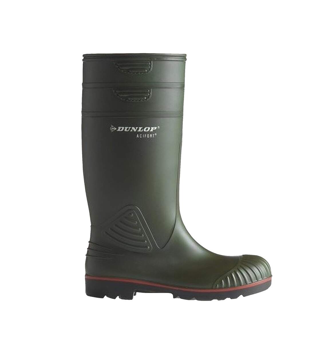 A442631 actifort heavy duty safety wellington / mens boots / safety wellingtons green Dunlop-1