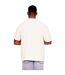 Casual Classics Mens Ringspun Cotton Extended Neckline T-Shirt (Ecru) - UTAB599