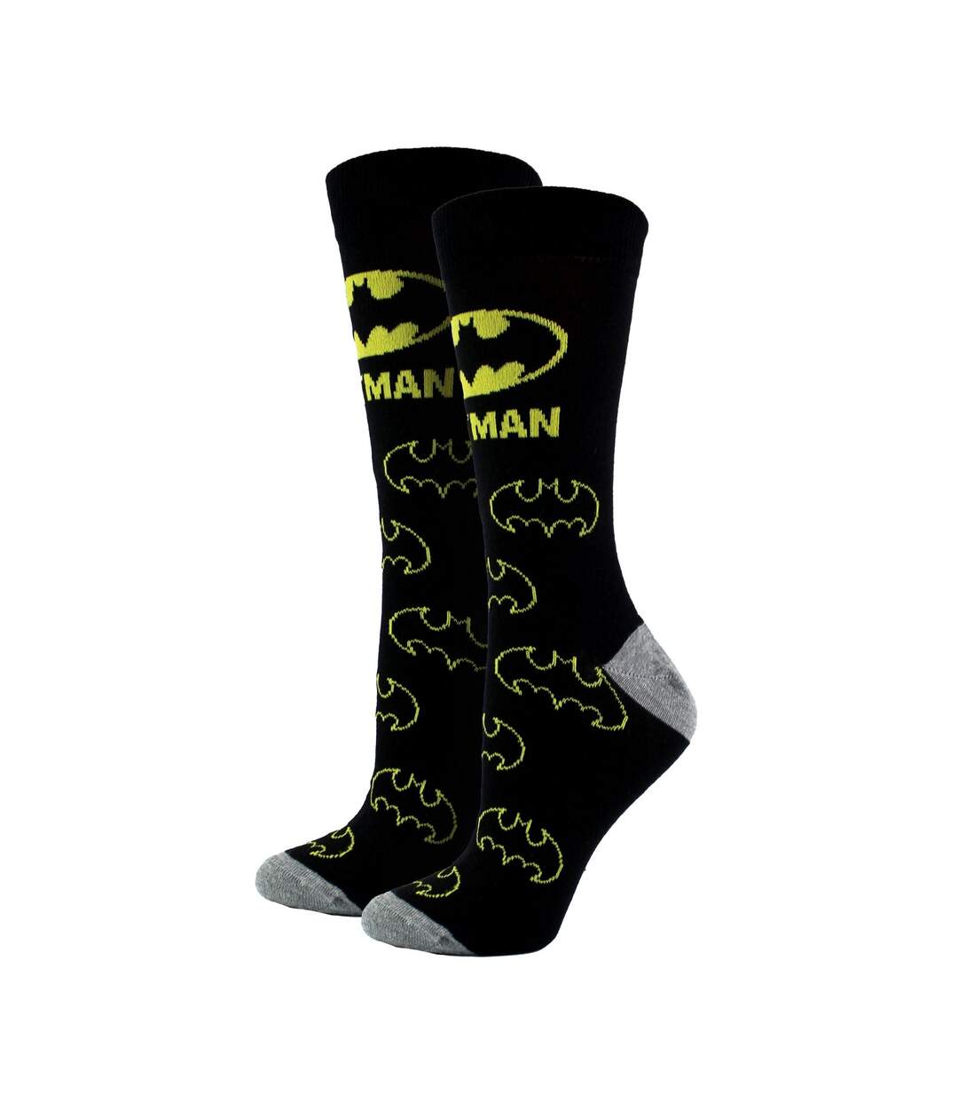 Mens Novelty Batman Socks | Funny Assorted Gift Socks for Batman Lovers-1