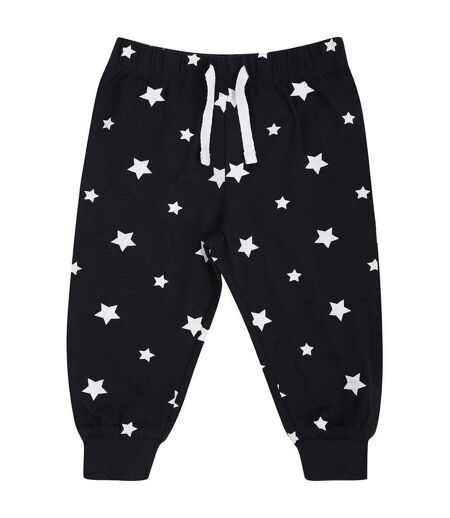 Pantalon De Jogging Motif/style Étoiles Bébé Bleu Marine Blanc Larkwood