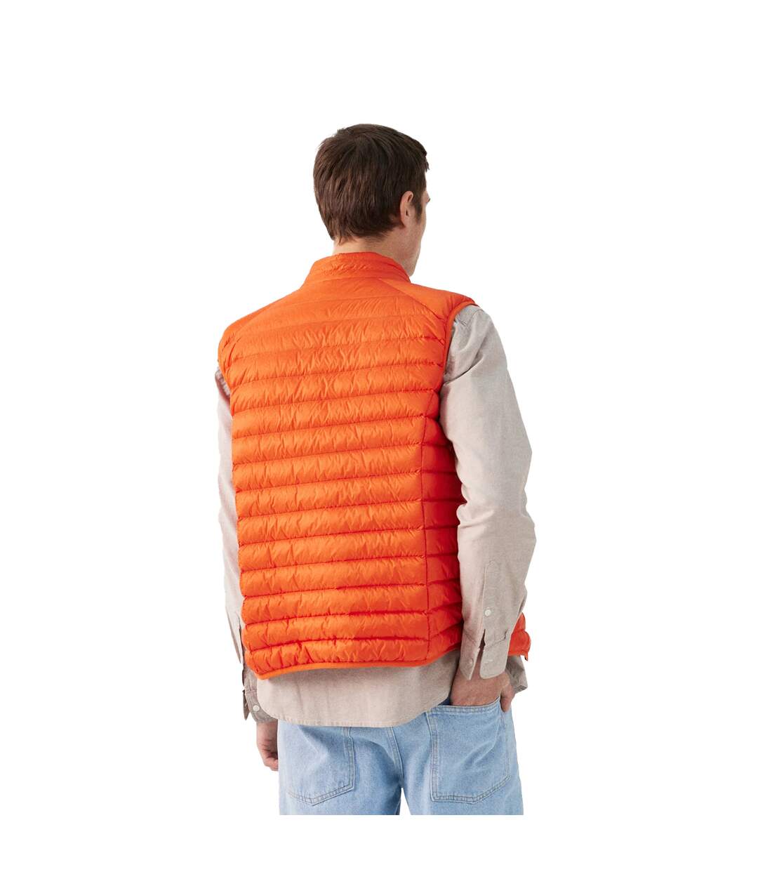 Veste Sans Manches Tom Homme Orange Jott-4