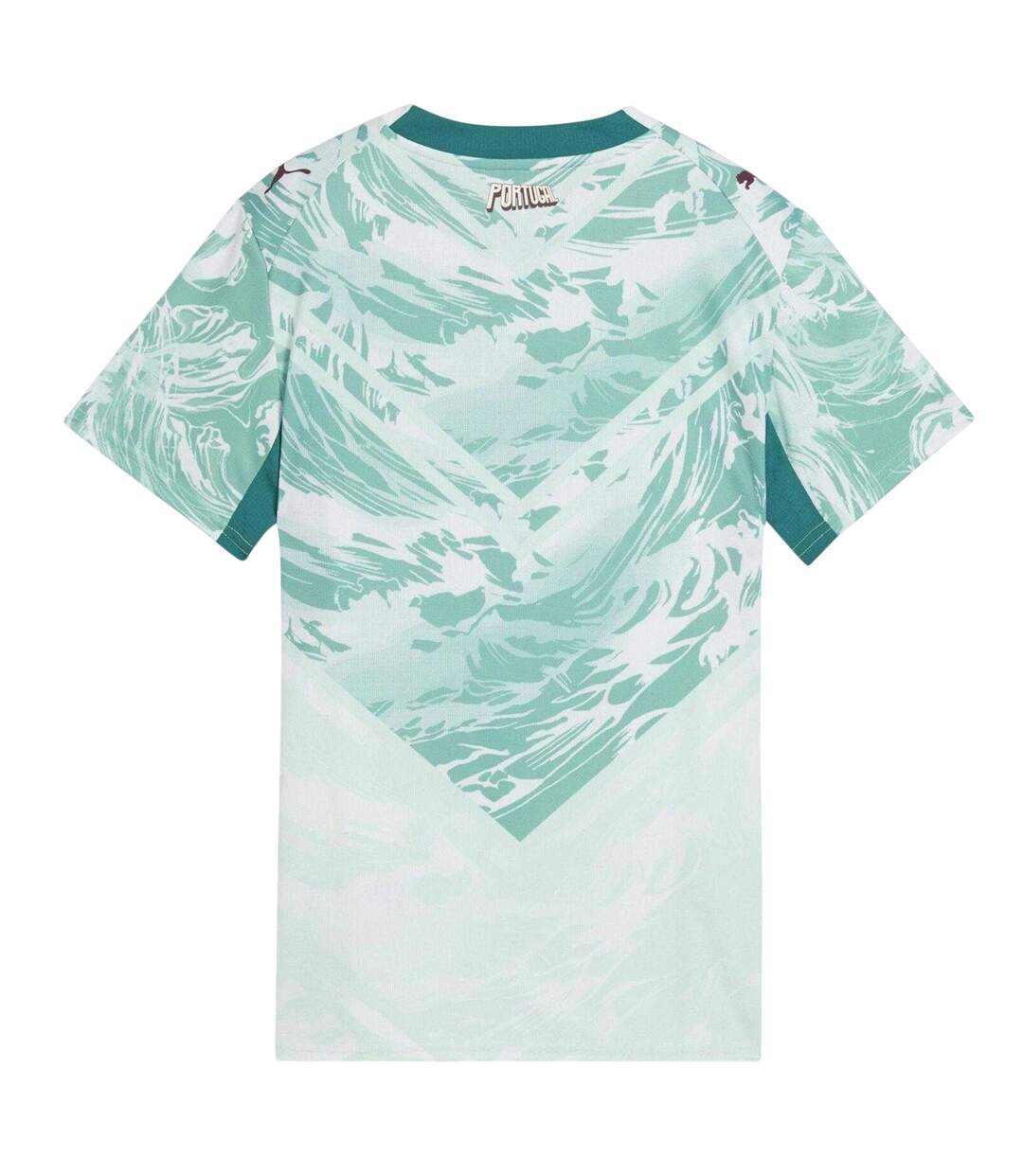 Womens/ladies World Cup 2026 Portugal Fc Away Shirt White Green Puma-3