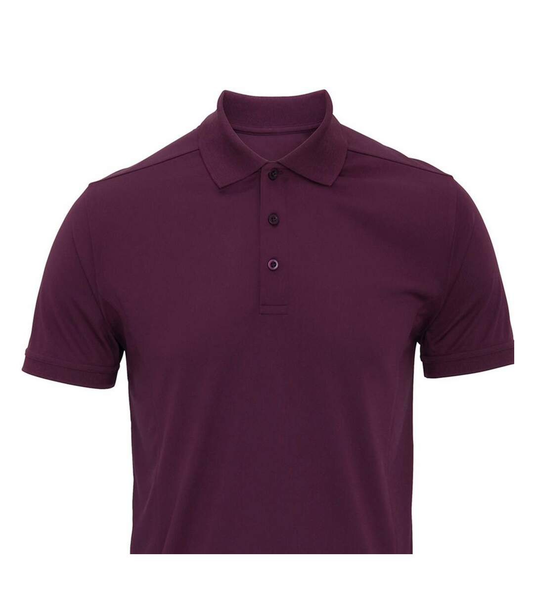 Polo Homme Aubergine Premier-2