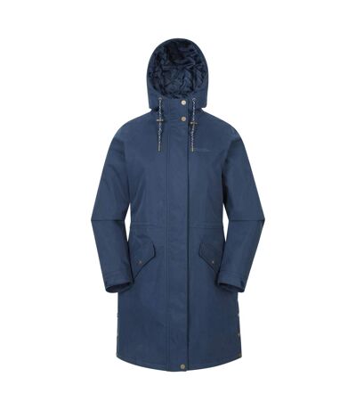 Doudoune imperméable polperro femme bleu marine Mountain Warehouse