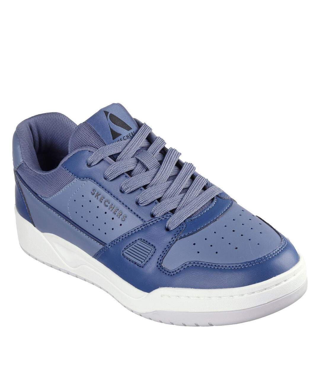 Mens Tiebreak Trainers Navy Skechers-1