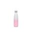 Bouteille Isotherme Embossée Nœuds 50cl Rose & Blanc-1