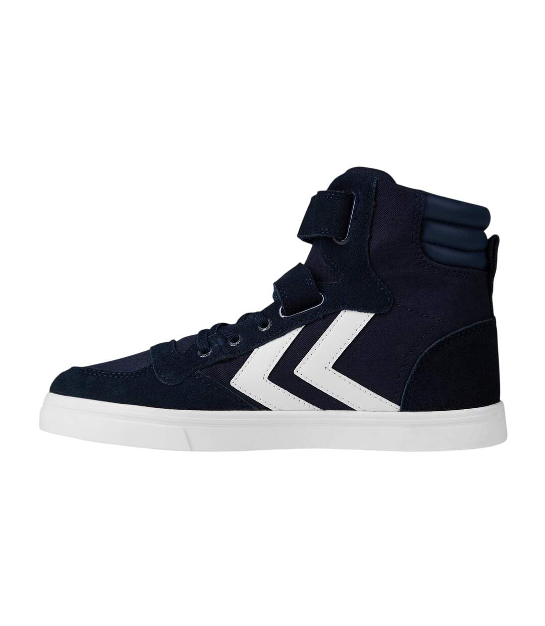 Baskets Motif/style Rayures À Chevrons Stadil Femme Bleu Marine Hummel-3