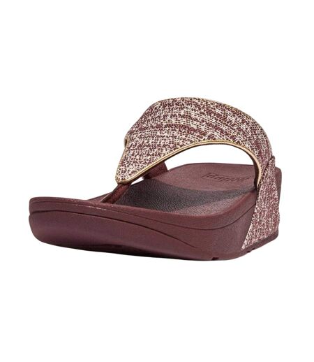Sandales Motif/style Vague Scintillante Lulu Femme Marron FitFlop