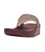 Sandales Motif/style Vague Scintillante Lulu Femme Marron FitFlop-4