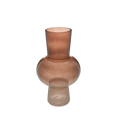 Vase Design Cloudy 40cm Ambre