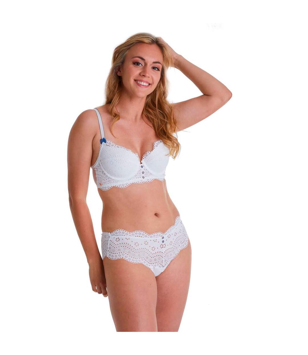 Soutien-gorge ampliforme blanc Faience-2