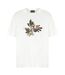 T-shirt Col Ras-du-cou Imprimé Graphique Coupe Classique Blanc Emporio Armani EA7-2