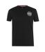 T-shirt Motif/style Navette Alpha Industries Homme Noir NASA-1