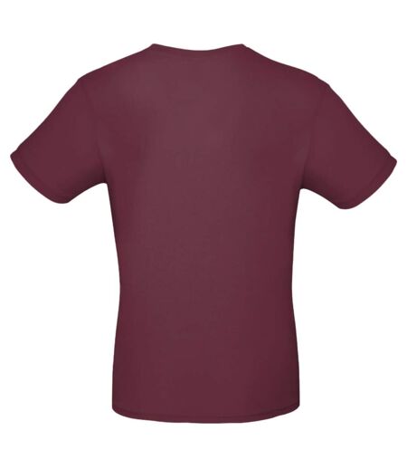 Tee-shirt B&c Mens #e150 Bordeaux B And C
