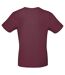 Tee-shirt B&c Mens #e150 Bordeaux B And C-2