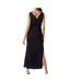 Robe longue noir femme vero moda easy joy-2