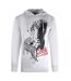 Sweat À Capuche Motif/style Tigre Homme Blanc Cavalli Class-1