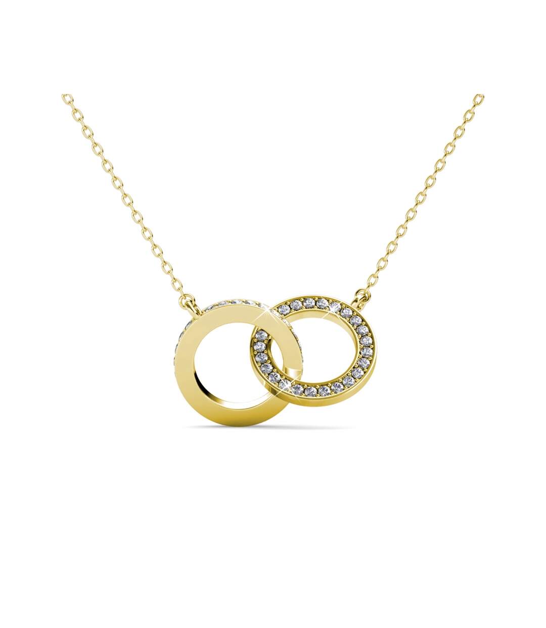 Pendentifs Circle Twin, Cristal d'Autriche-2