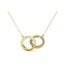 Pendentifs Circle Twin - Cristal d'Autriche