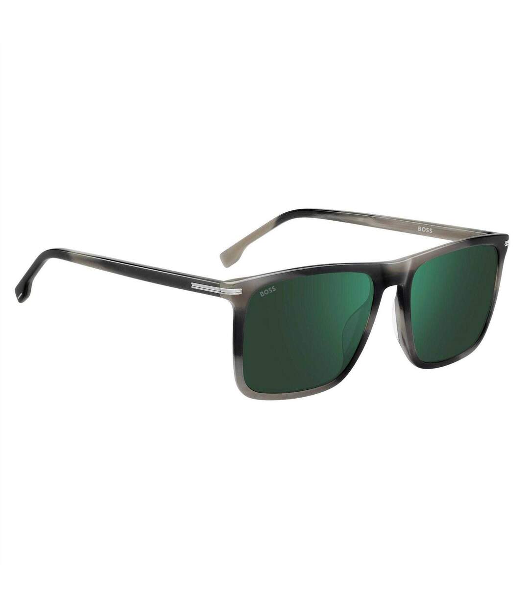 Mens Square Sunglasses 56cm Grey Boss-3