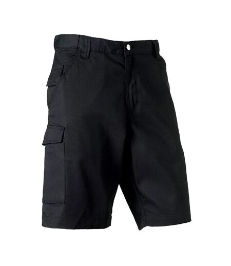 Short De Travail Unisexe Noir Russell