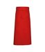 Tablier Bistrot Taille Unique Rouge Link Kitchen Wear-1