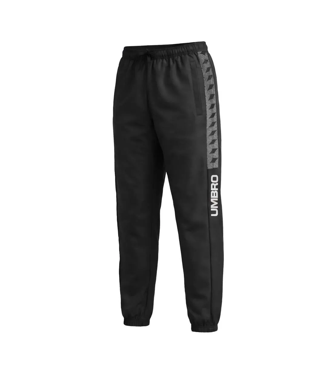 Pantalon de jogging homme bi-matière poches zippées et logo 224720 Umbro-3