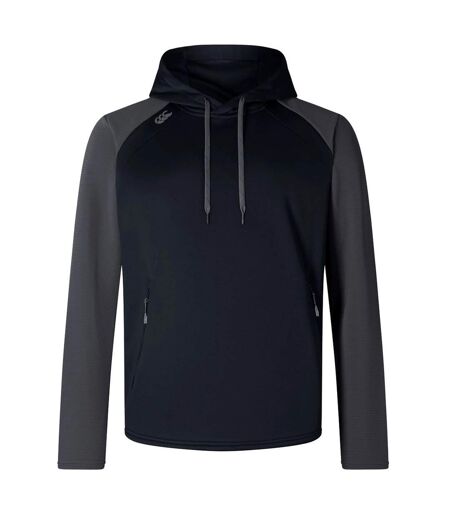 Unisex Adult Elite Training Hoodie Black Canterbury