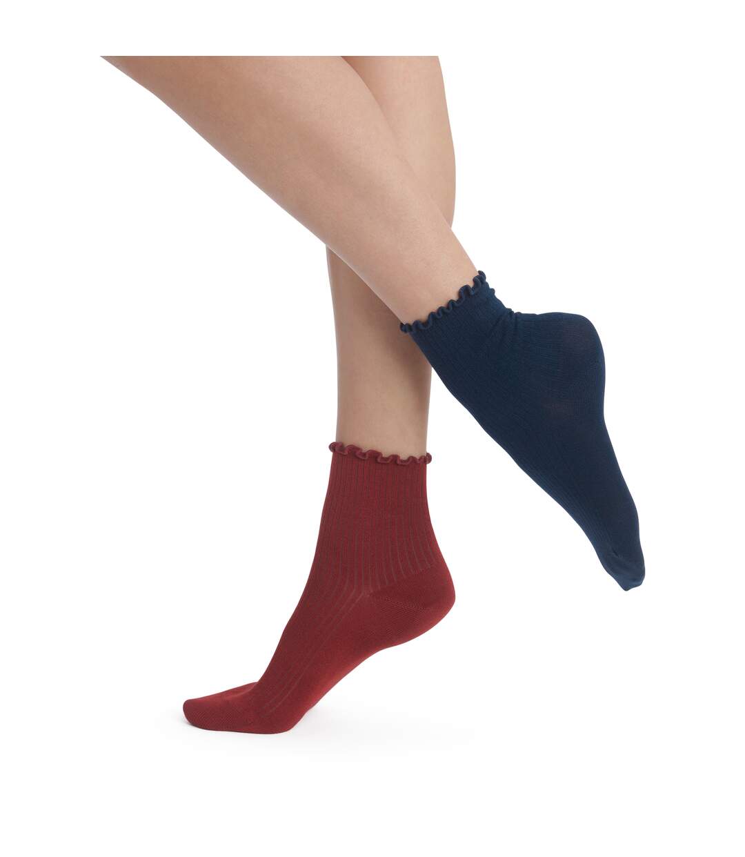 Lot de 2 paires de chaussettes coton Modal-3